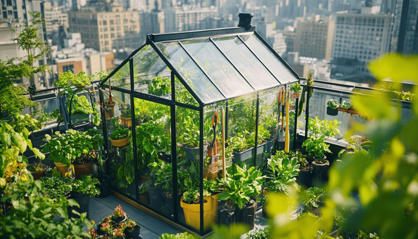 Divers - Optimisation de l'espace dans les jardins urbains