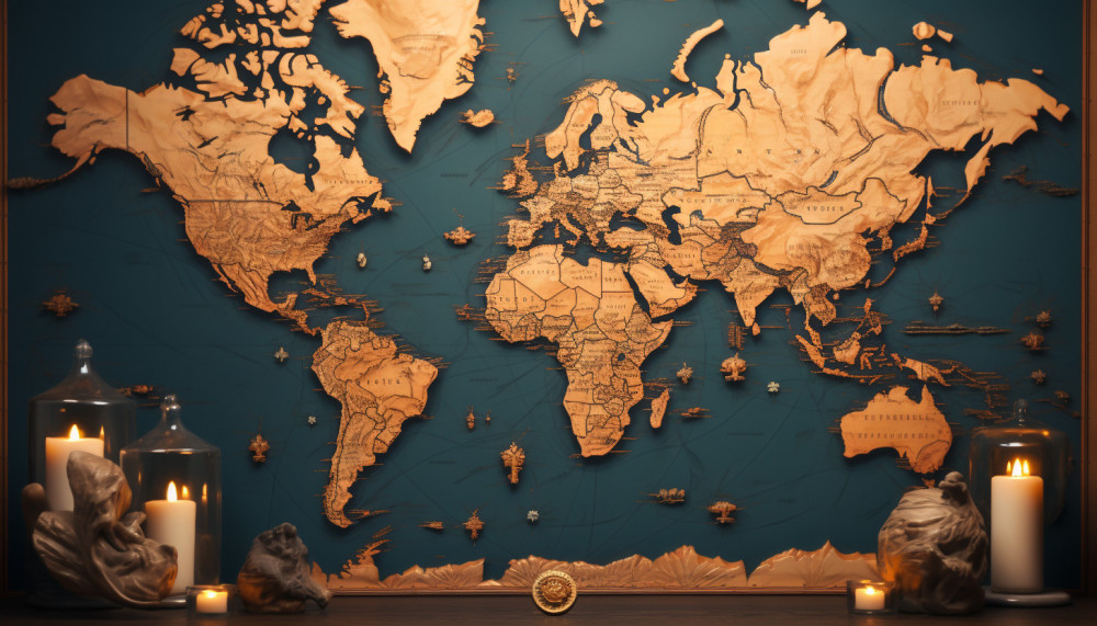 Divers - Tout savoir sur l’utilité d’une affiche carte du monde